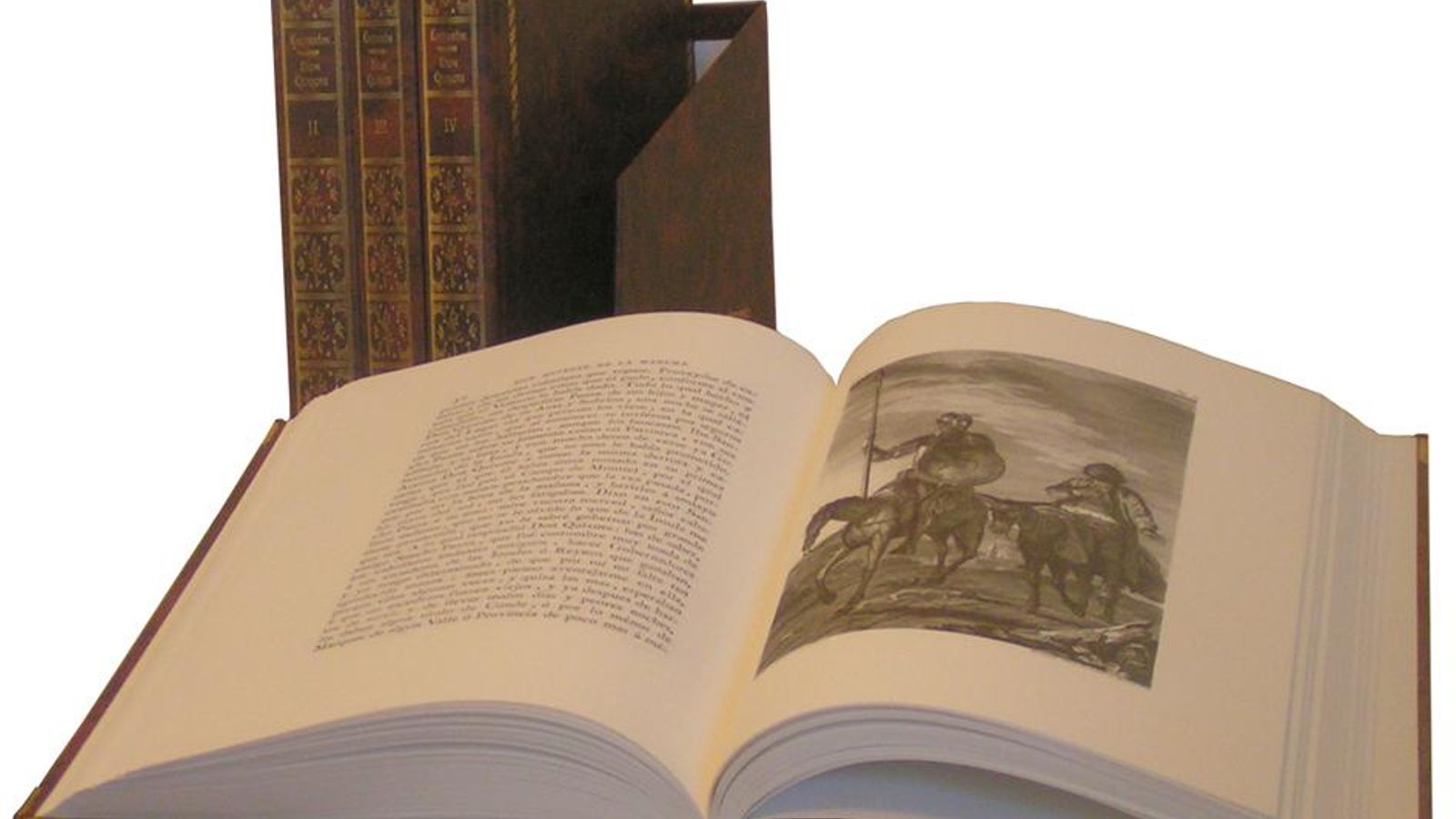 Edición facsímil de la primera gran edición de 'El Quijote', publicada por Joaquín Ibarra.