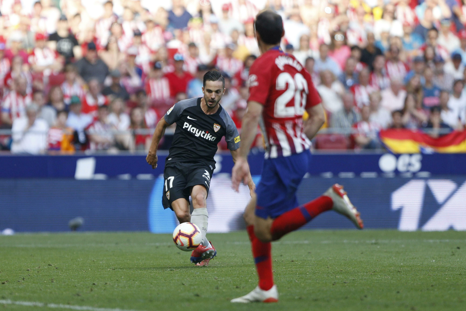 El Atlético de Madrid-Sevilla FC, en imágenes