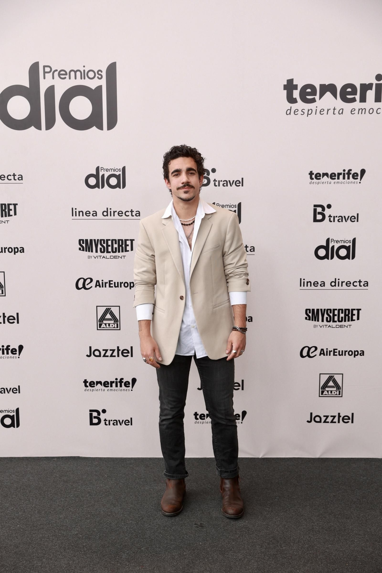 Las estrellas del 'photocall' de los Premios Dial, gala celebrada en Santa Cruz de Tenerife