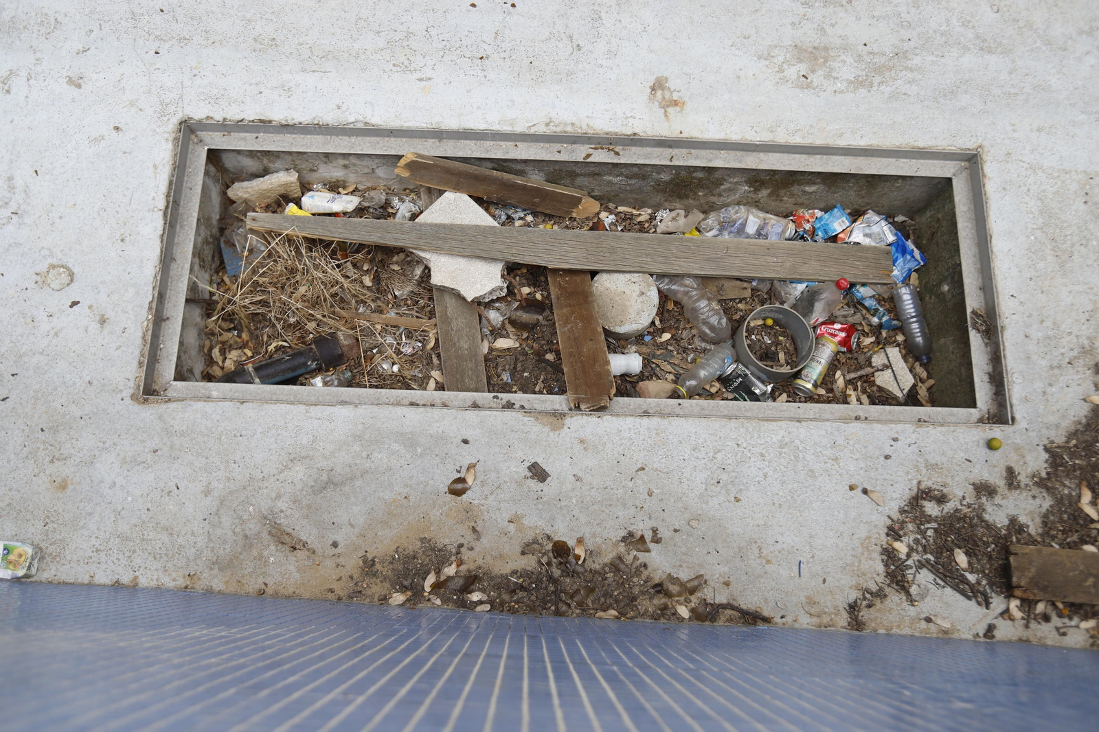 Imágenes del deterioro en la Avenida de Andalucía