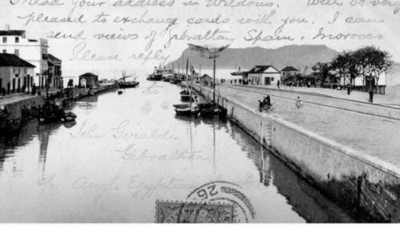 Río de la Miel, hacia 1.900.