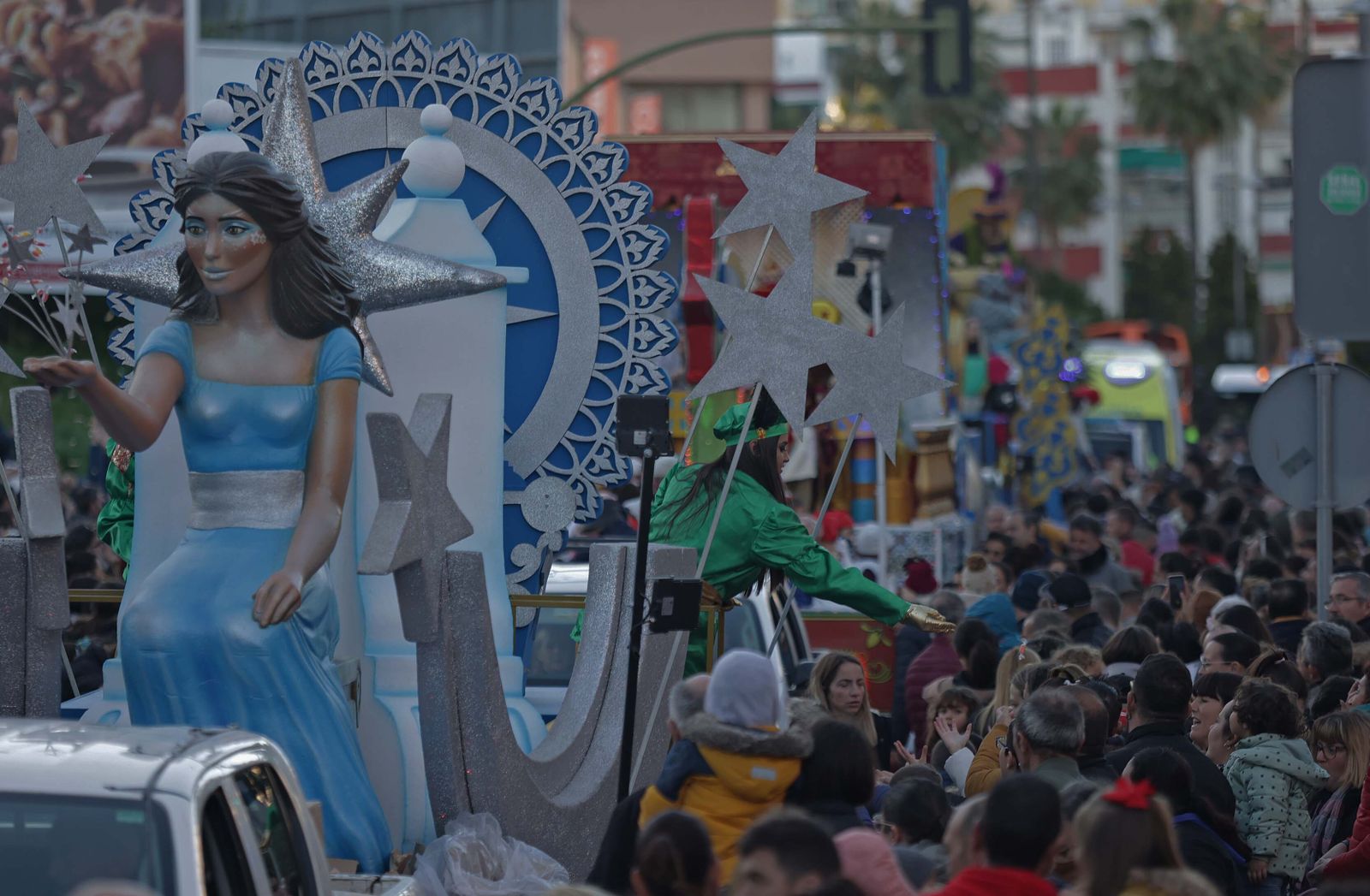 Fotos de la cabalgata de los Reyes Magos en Algeciras
