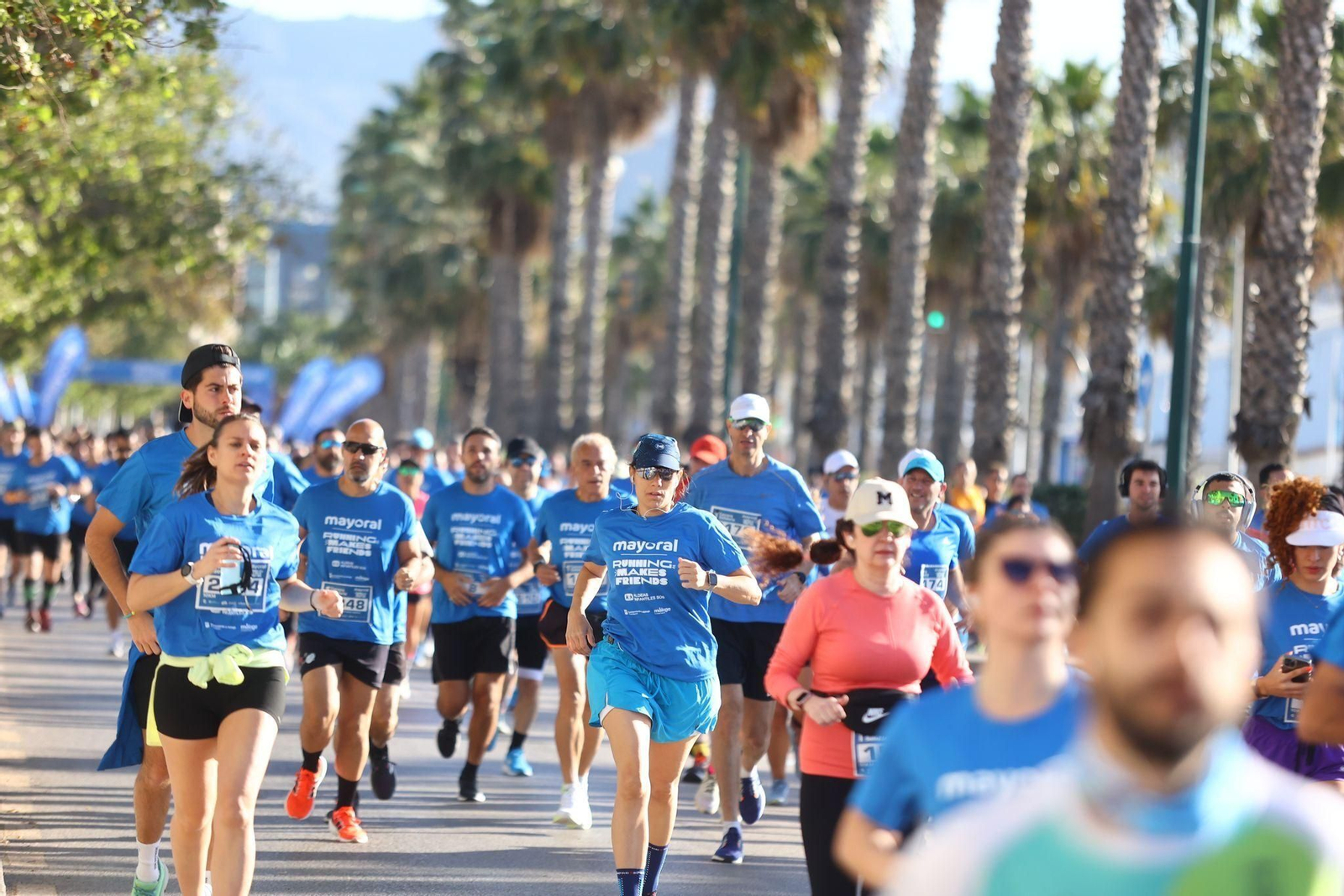 Las mejores fotos de la I Carrera Solidaria Mayoral de Málaga