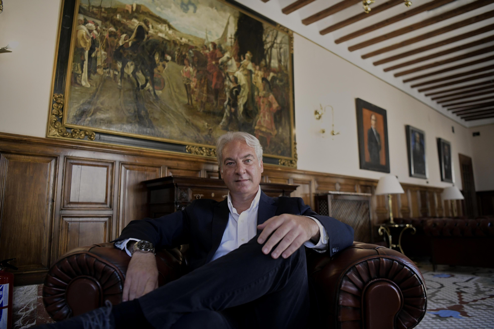 Huertas, la deportividad de un no adscrito como alcalde suplente de Granada