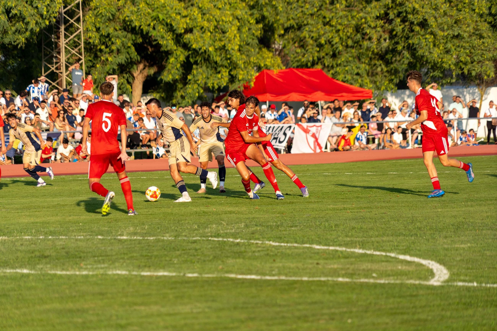 Imágenes del XXXIX Memorial Manuel González Rodríguez entre el Recreativo de Huelva - Sevilla Atlético
