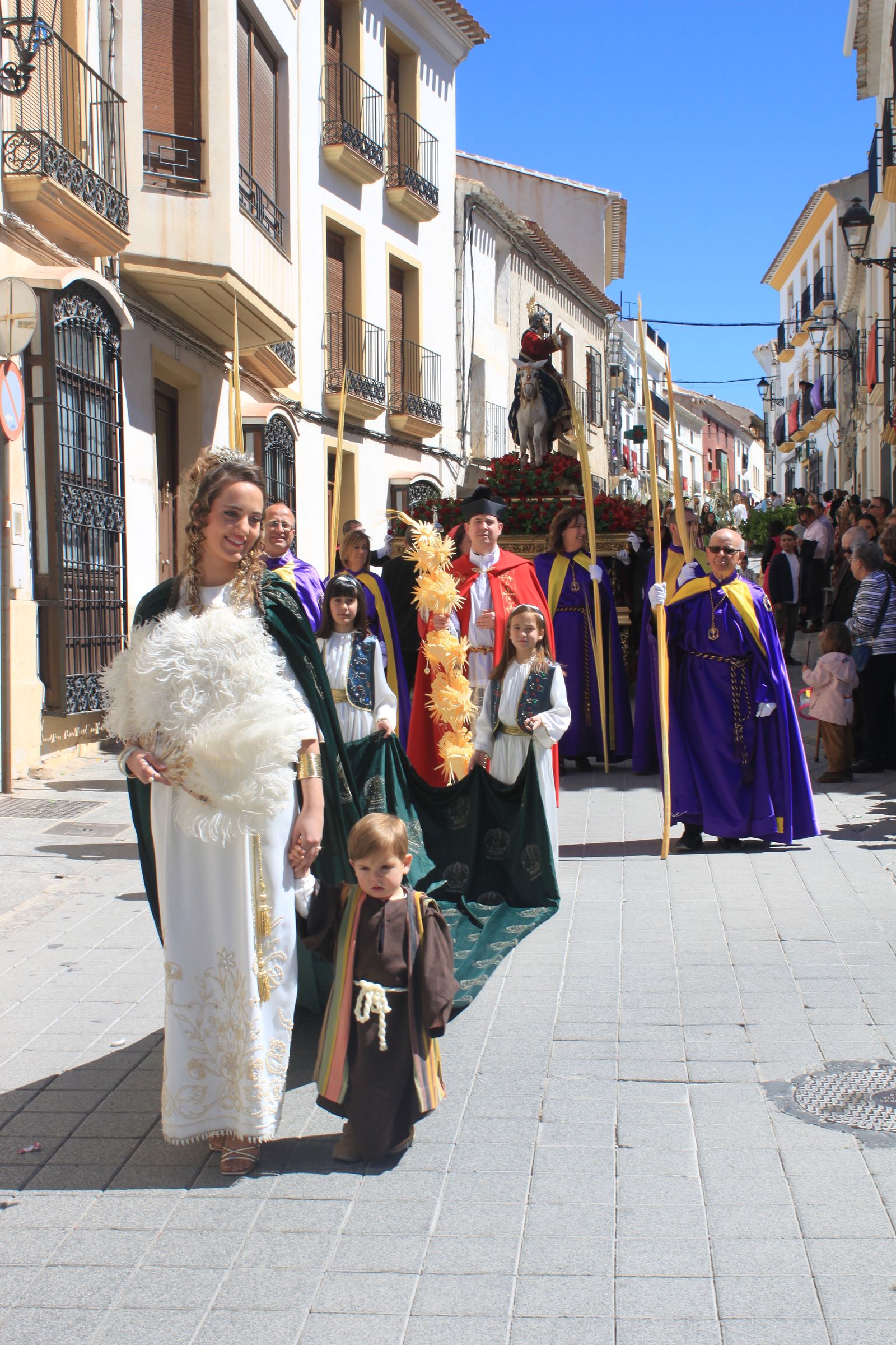 La borriquita de Vélez-Rubio, en imágenes