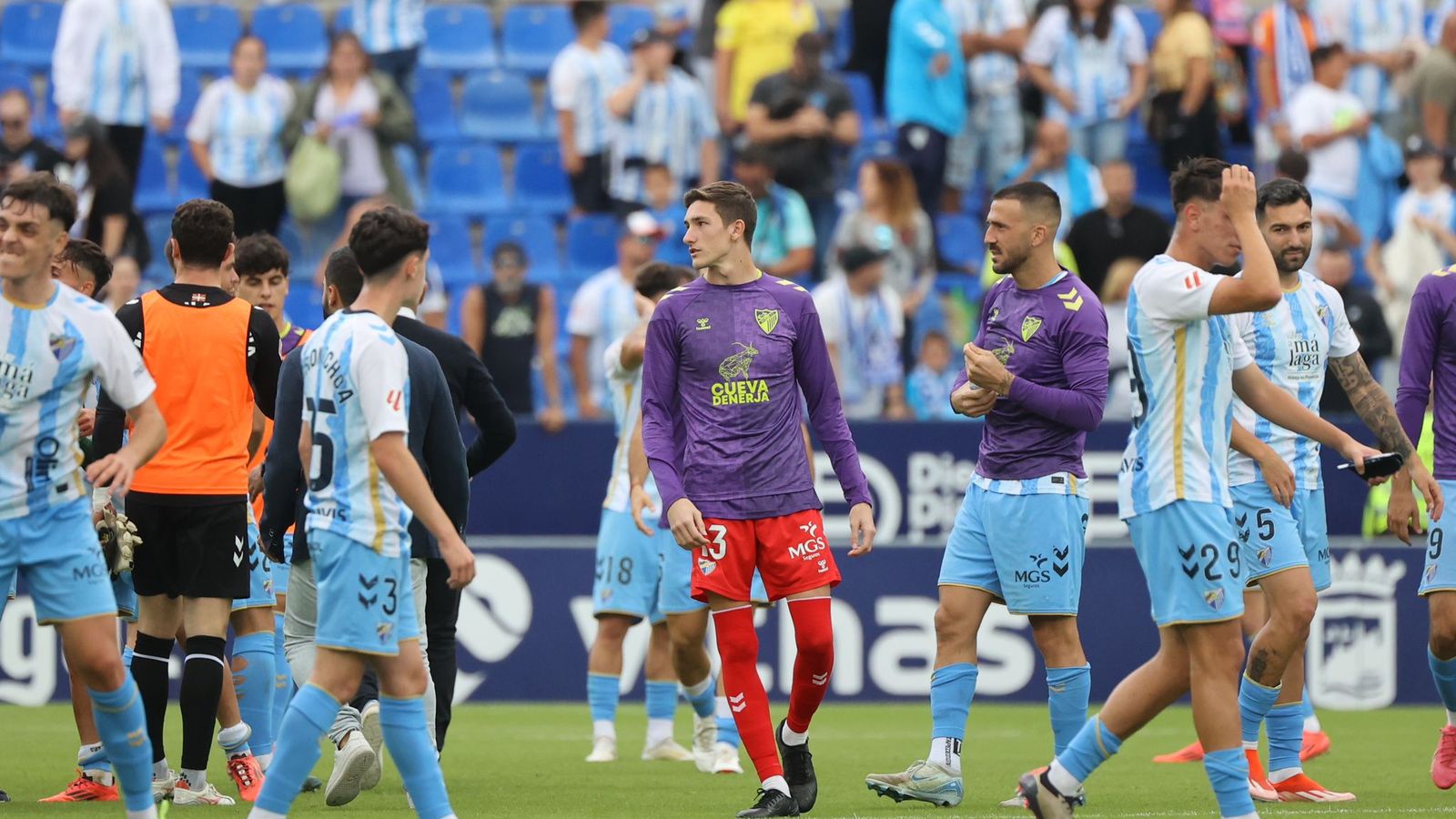 El Málaga CF - Eibar, en fotos