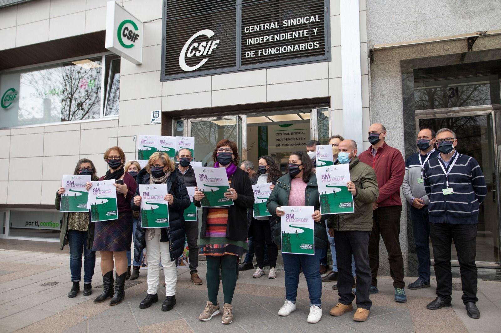 Acto por el 8M organizado por CSIF Granada.