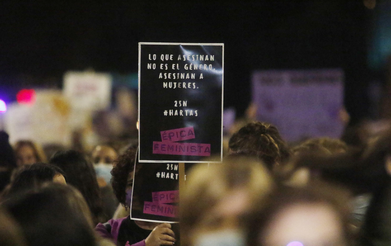 La manifestación contra la violencia de género en Córdoba, en fotografías