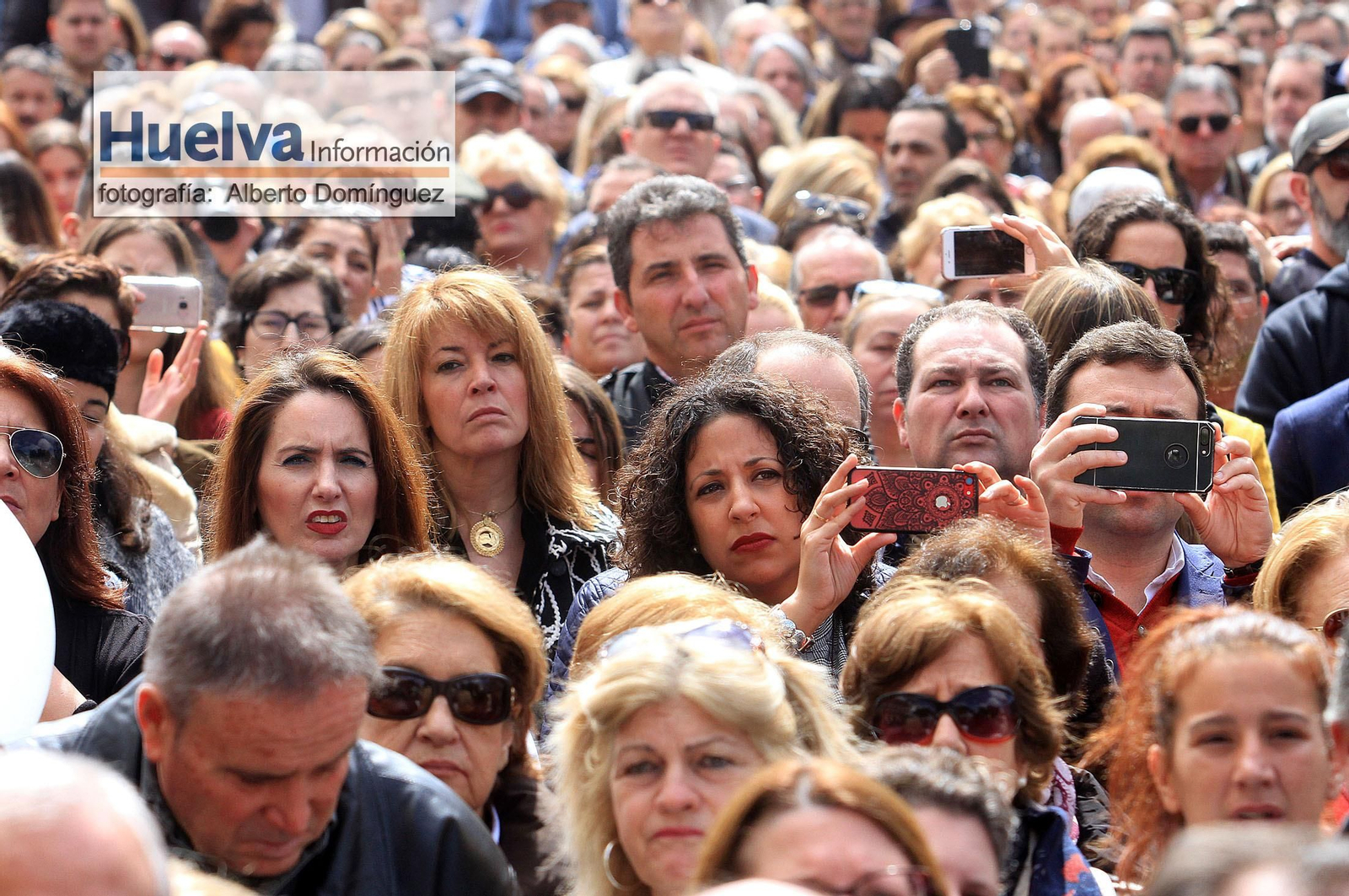 Imágenes de la manifestación contra la derogación de la prisión permanente revisable celebrada en Huelva