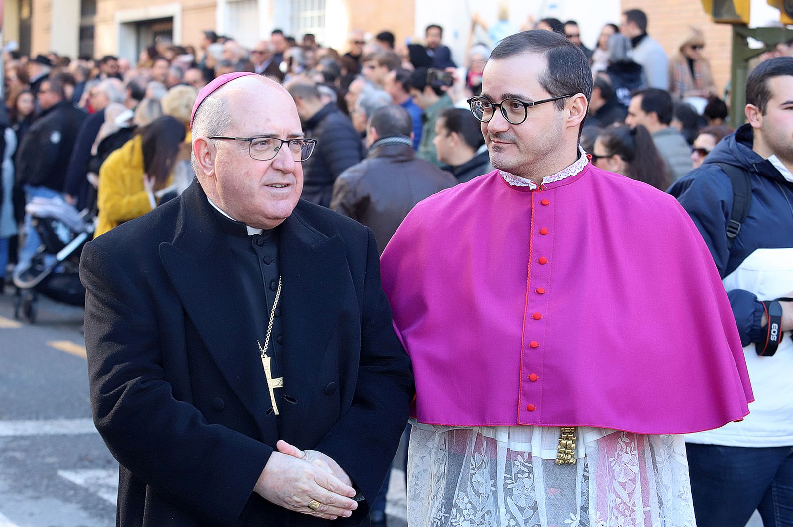 Imágenes de la procesión de San Sebastián en Huelva