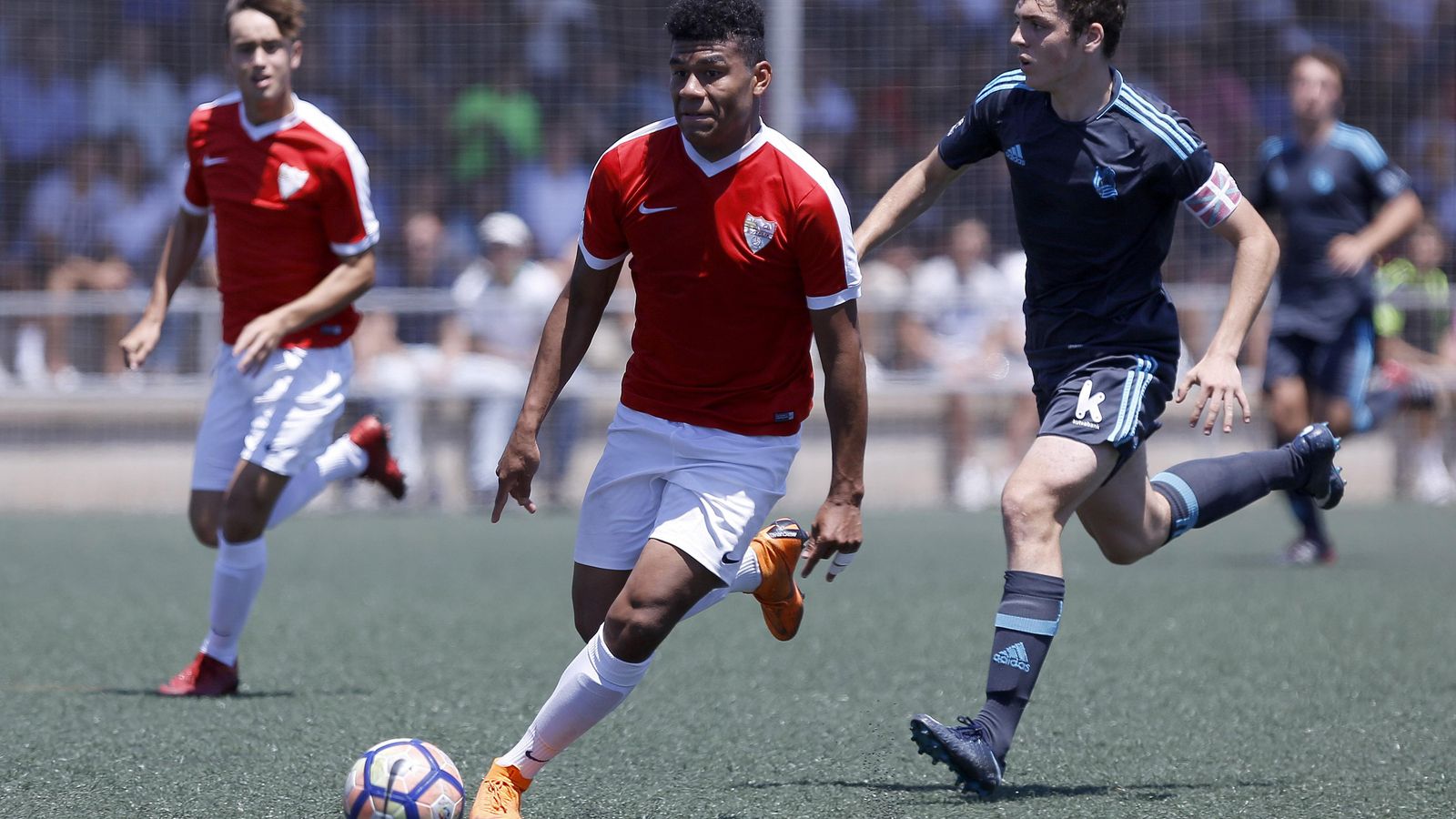 Jokin Gabilondo, en un partido ante el San Félix.