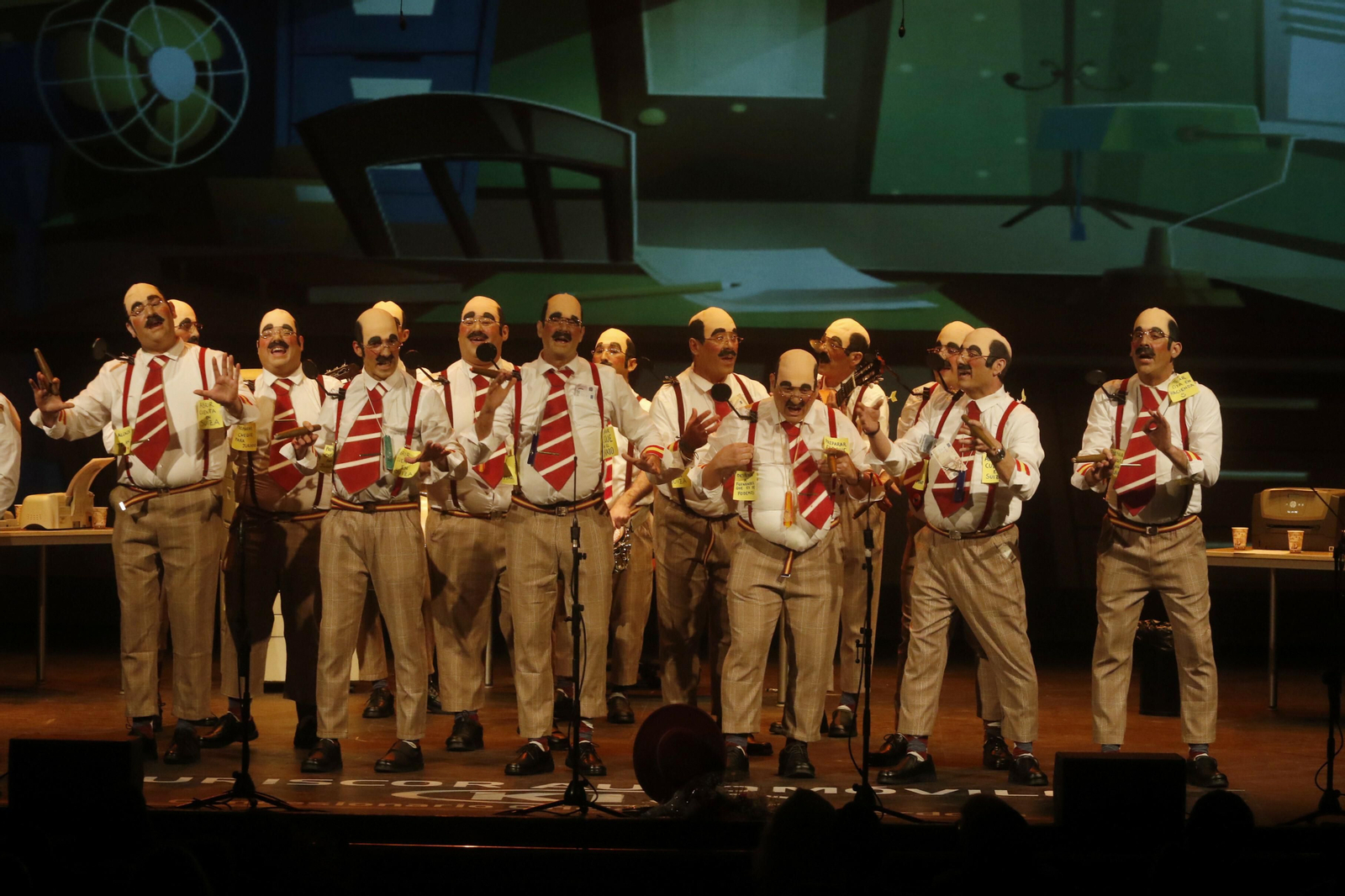 La primera sesión de preliminares del Concurso del Carnaval de Córdoba, en fotos