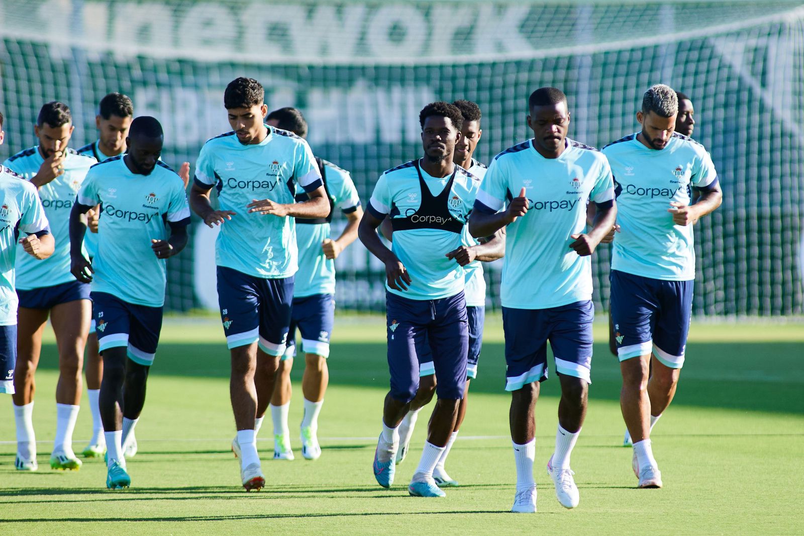 William Carvalho, en un entrenamiento.