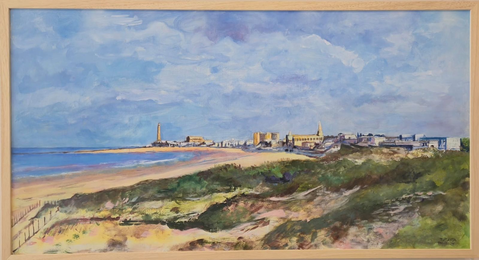 Una de las obras de Tere Puerta.