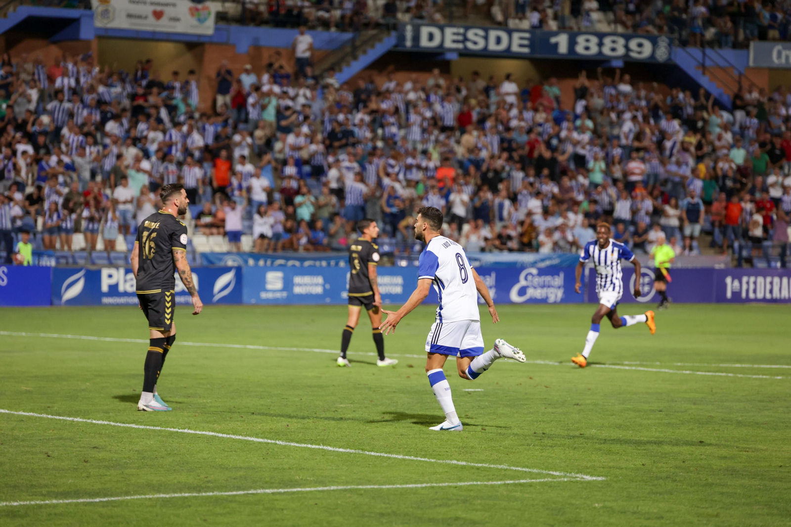 Las imágenes del partido entre el Recreativo de Huelva y el Intercity