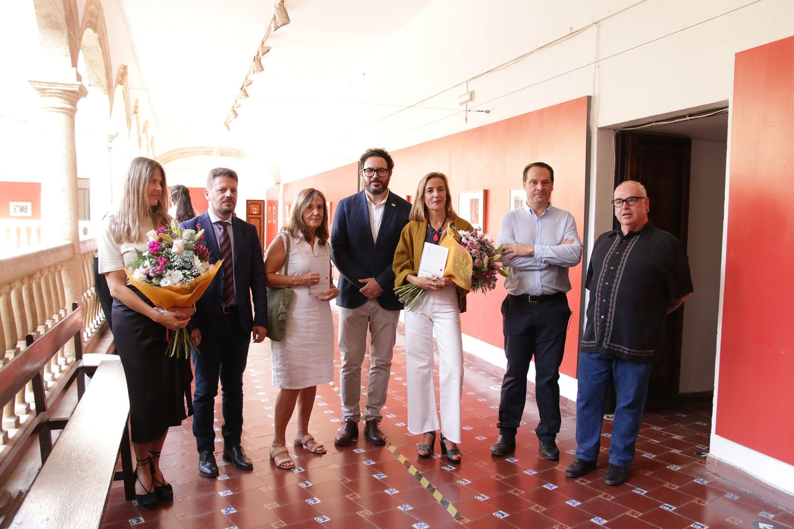 José Vélez, Teresa García, Cristóbal Díaz, Gloria Pérez, Juan Manuel Martín Robles y Antonio Jesús García ‘Che’.