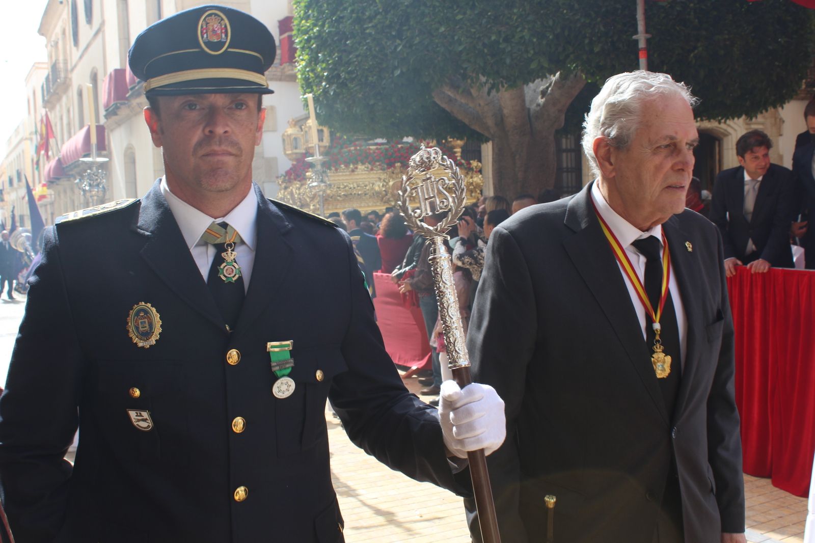 Procesión de la Hermandad de Jesús en Vera, en imágenes