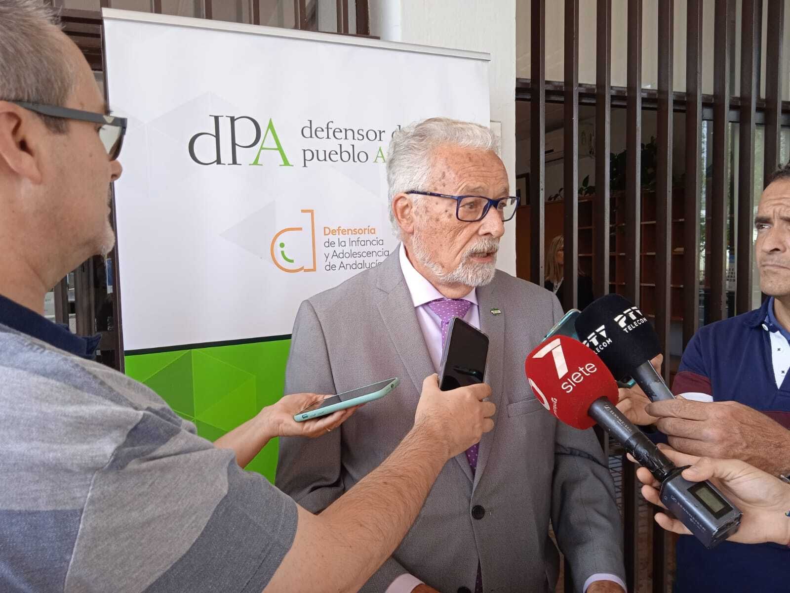 Jesús Maeztu, defensor del pueblo andaluz, en Córdoba.