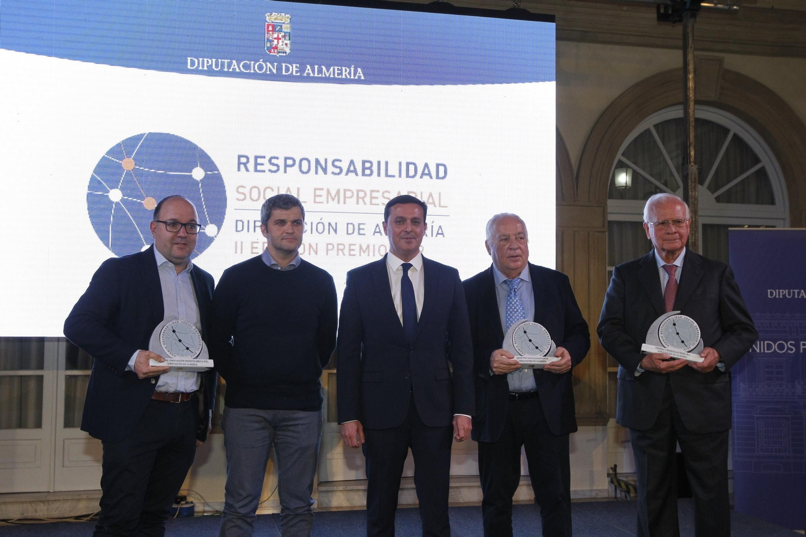Fotogalería Premios Responsabilidad Social Empresarial 2019. Diputación de Almería