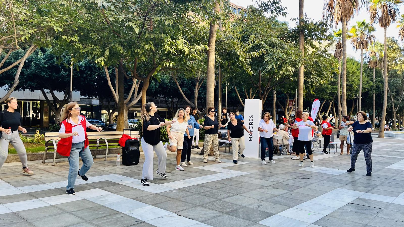 Actividades durante toda la mañana en la Rambla.