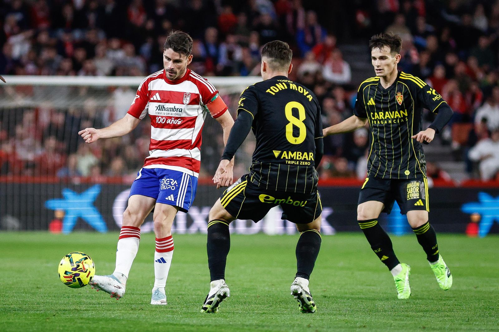 Las mejores imágenes de la victoria del Granada CF ante el Zaragoza