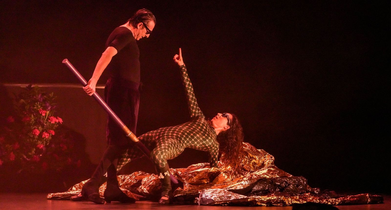 Imágenes de Andrés Marín & Ana Morales 'Matarife/ Paraíso' 30ª Festival de Jerez