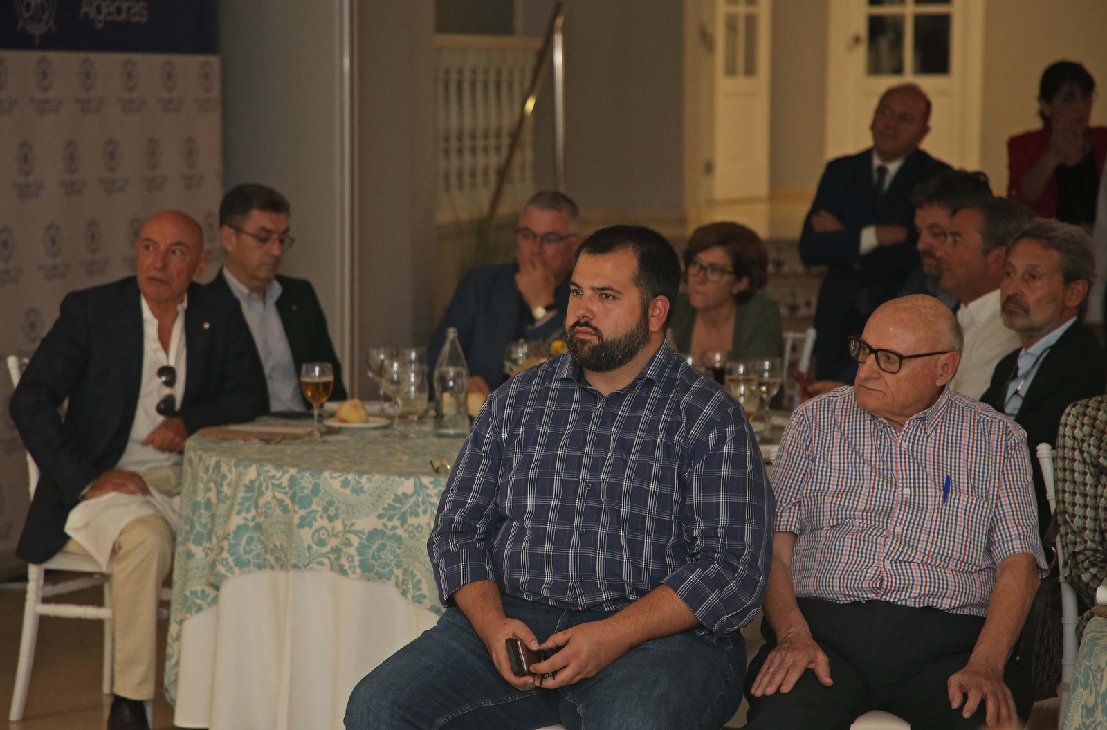La conferencia del comisionado para el Corredor Atlántico en el Propeller Club Algeciras, en imágenes