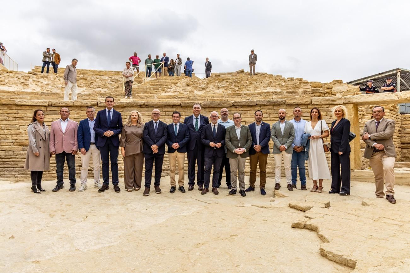 Inauguración del anfiteatro romano de Obulco, en Porcuna