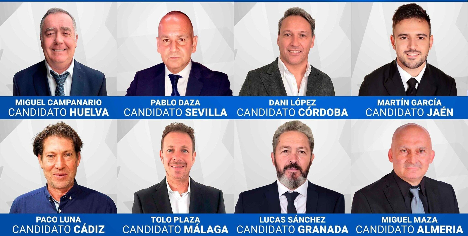 Candidatura de Andalucía, somos fútbol con Miguel Maza como máximo responsable en Almería.