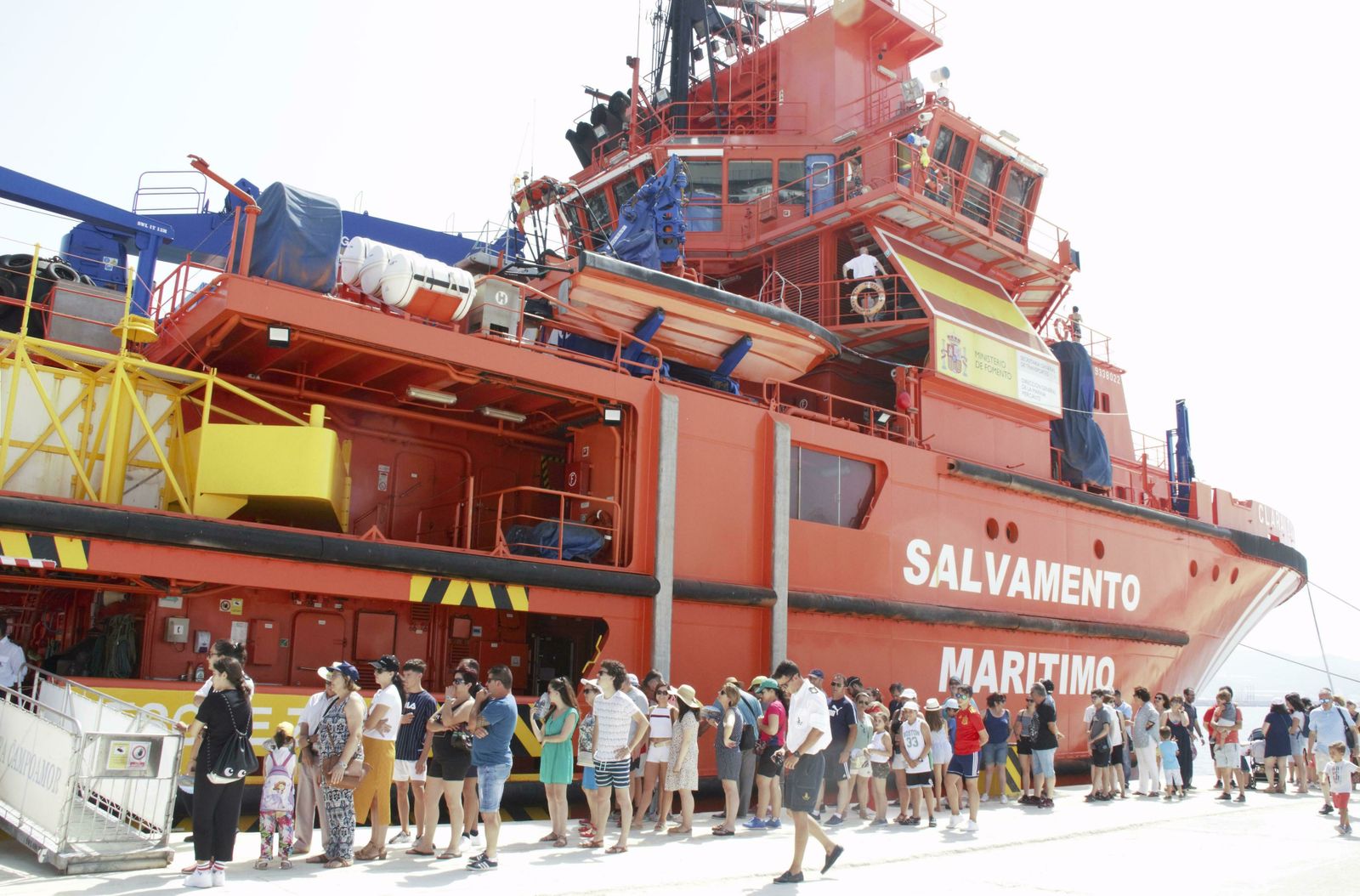 El Clara Campoamor de Salvamento Marítimo, en Motril.