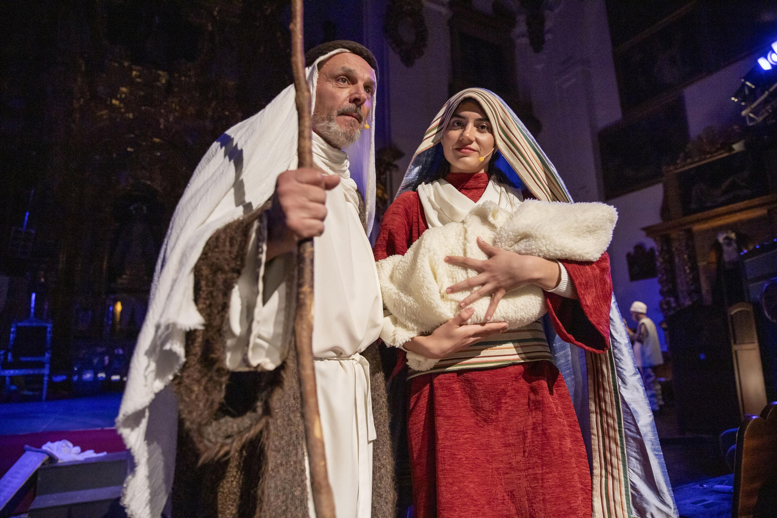 La representación de 'Los coloquios de la infancia de Jesús’ de Alcaracejos, en imágenes