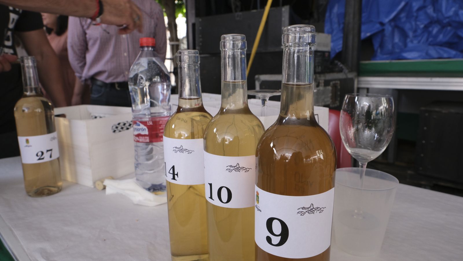 Imágenes del concurso de cata de vinos de las Fiestas de Abrucena 2022
