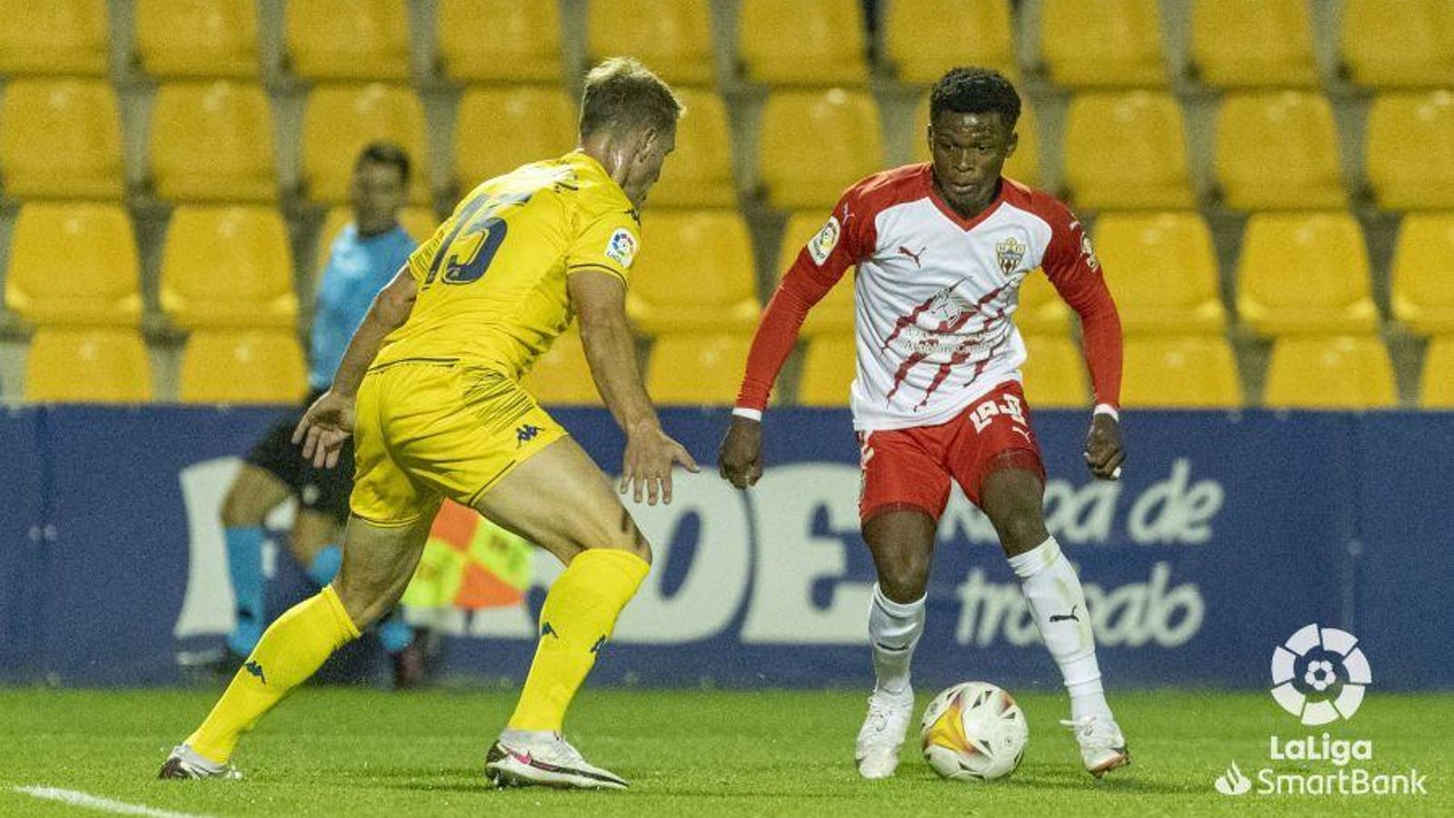 Ramazani completó un gran partido en Alcorcón