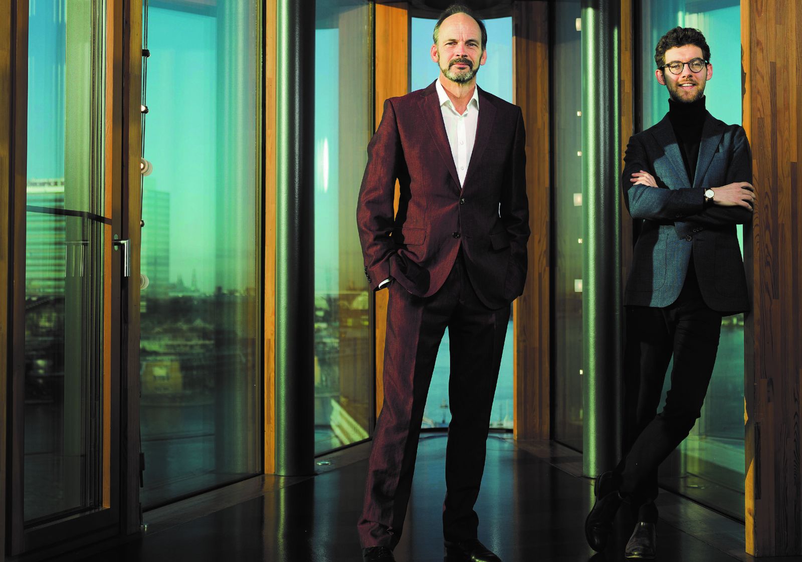 Mark Pantus y Dann Boertien.