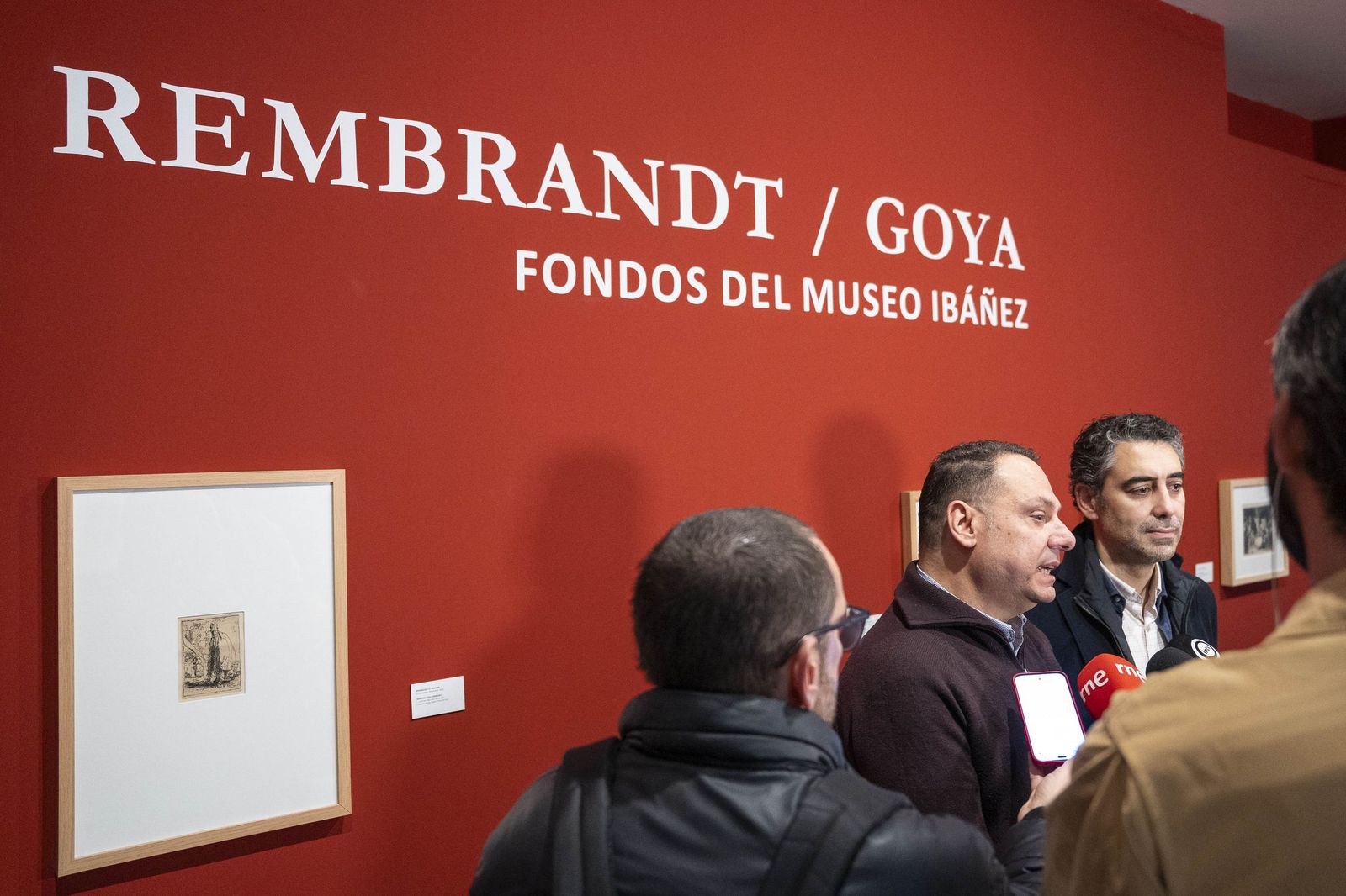 Rembrandt y Goya dialogan en el Museo de Arte de Almería Doña Pakyta