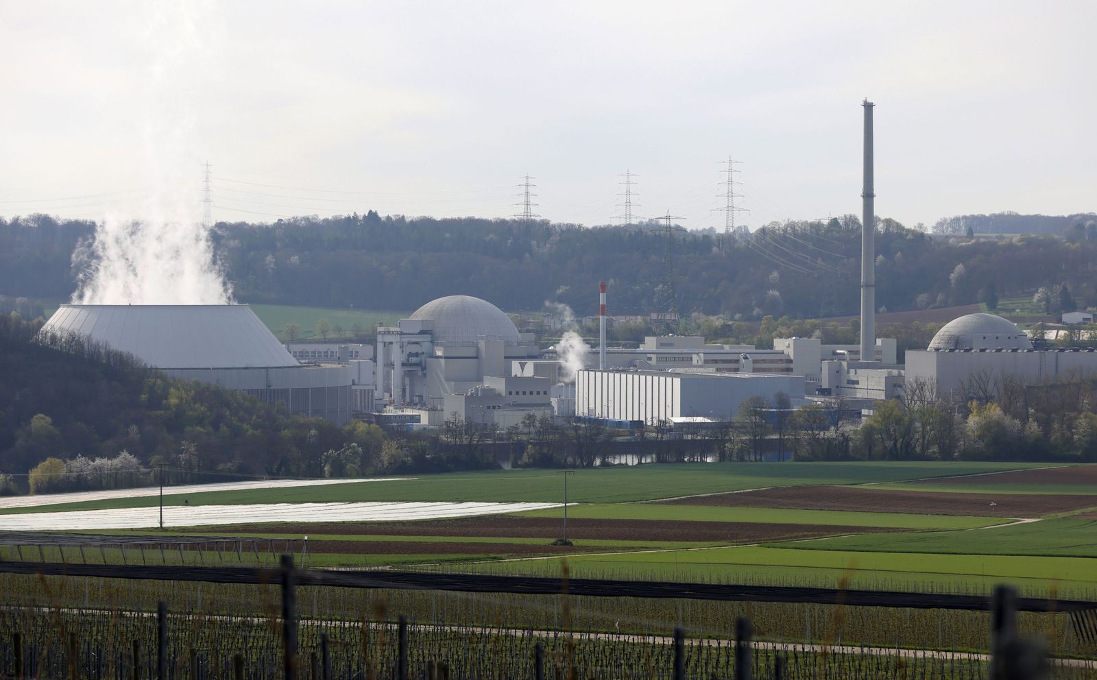 Central nuclear de Neckarwestheim.