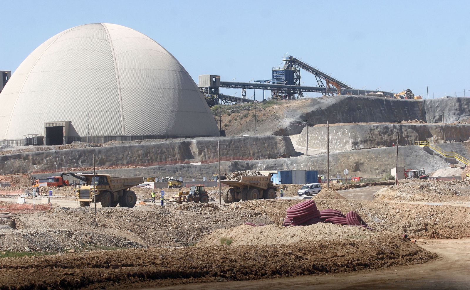 Explotación minera de Matsa en Huelva.