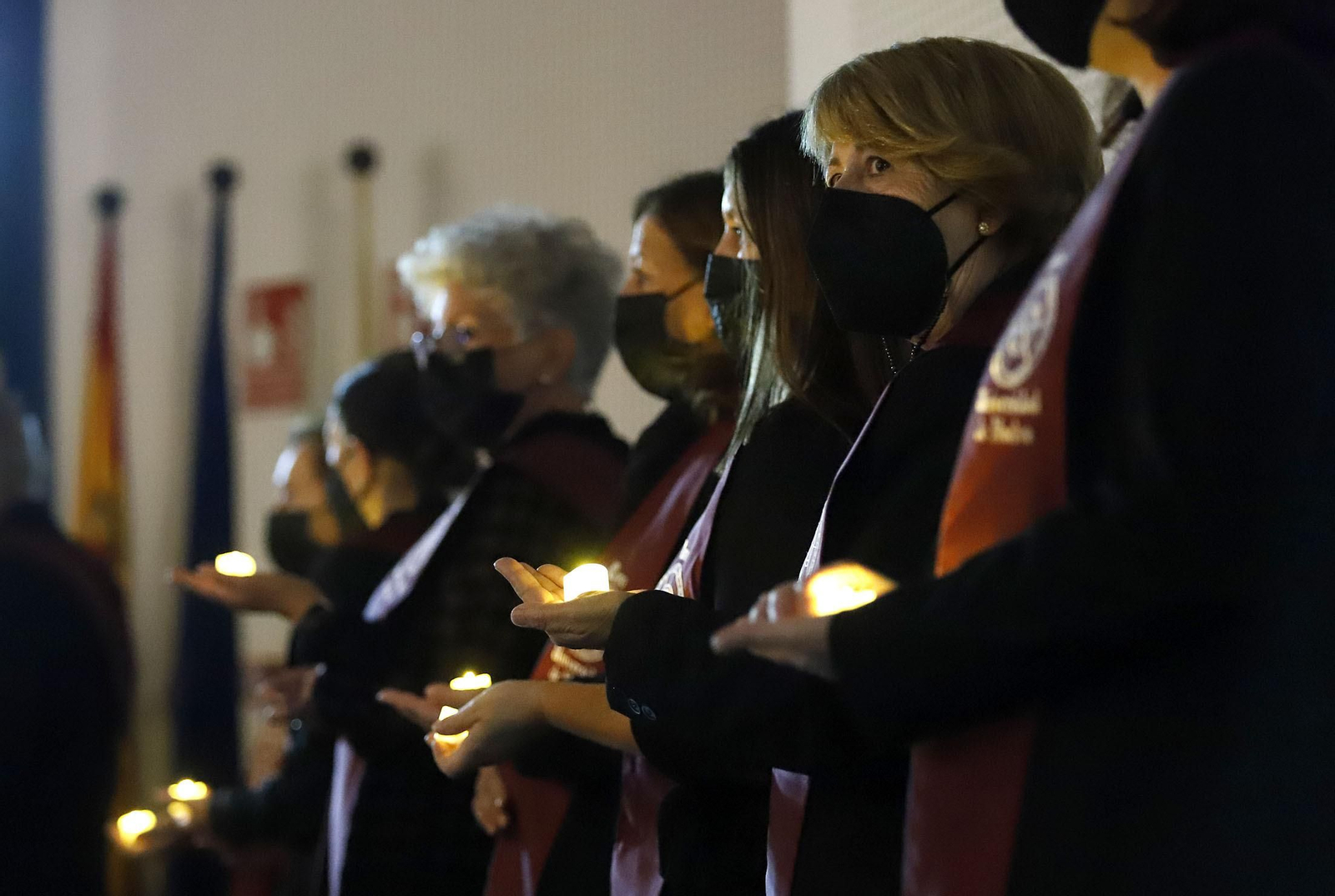 Imágenes de la inauguración del Aula de la Experiencia de la Universidad de Huelva