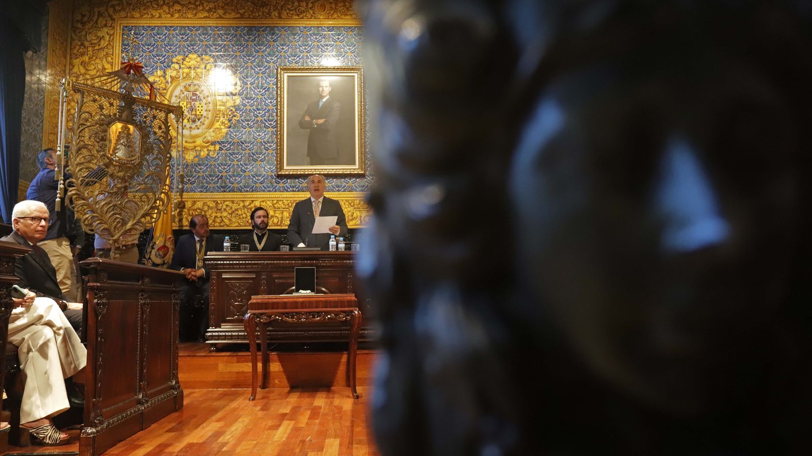 Entrega de la Medalla de la ciudad a la hermandad del Rocío de Algeciras