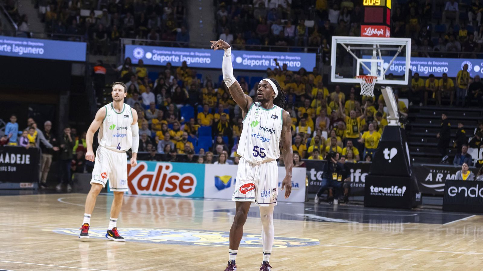 El La Laguna Tenerife-Unicaja, en fotos