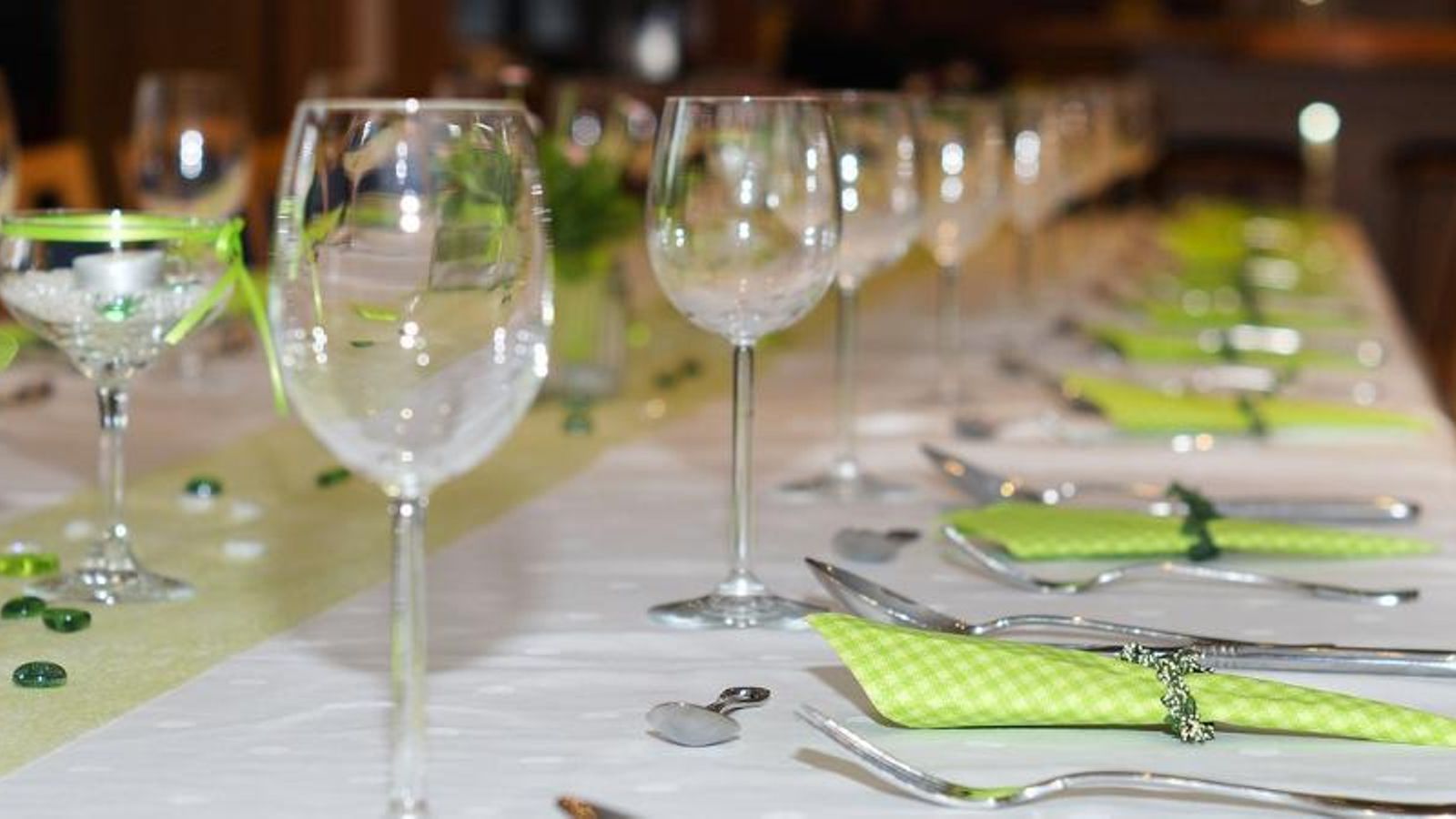 Mesa de celebración.