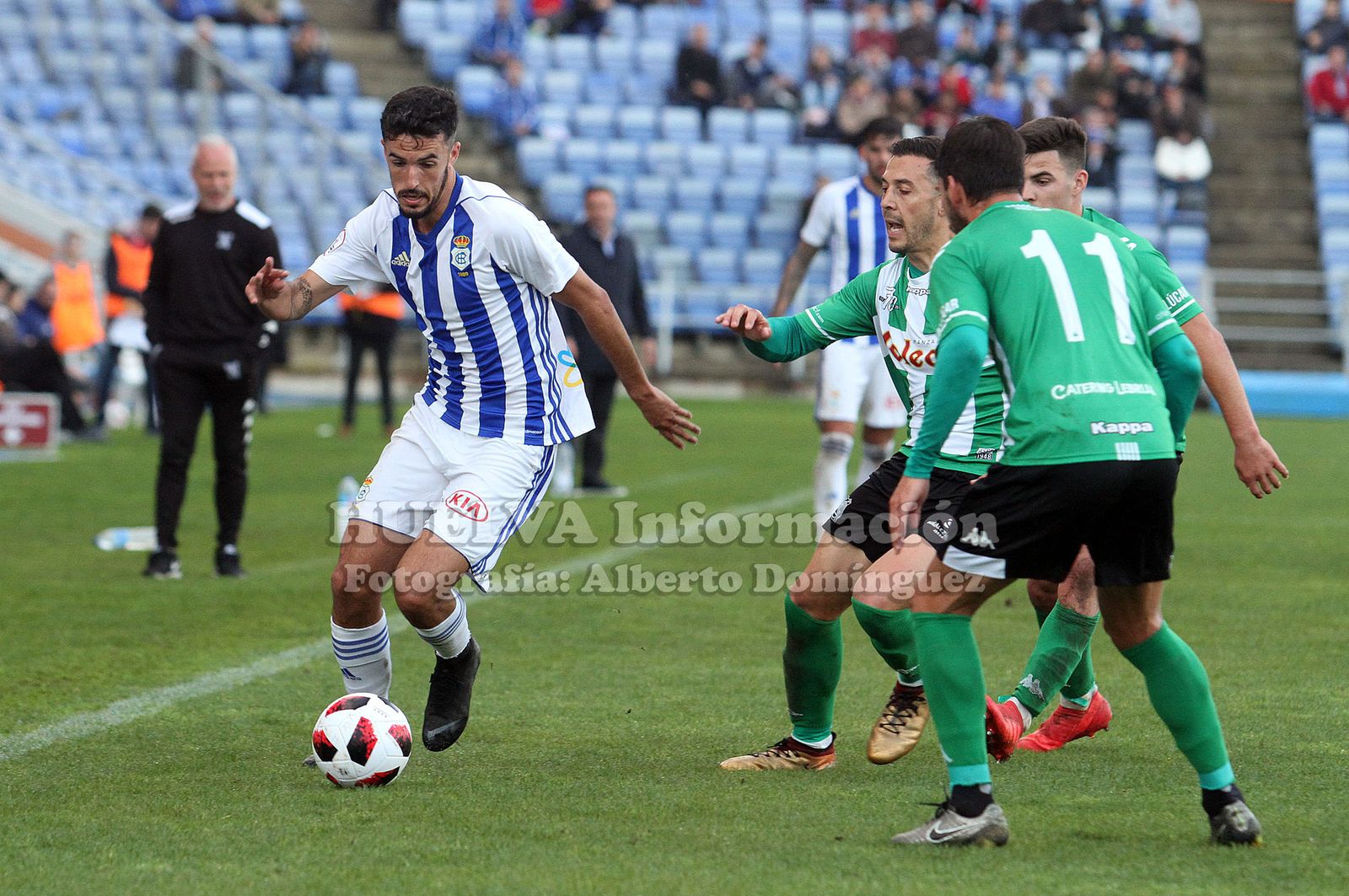 Recreativo de Huelva - At Sanluqueño, en imágenes