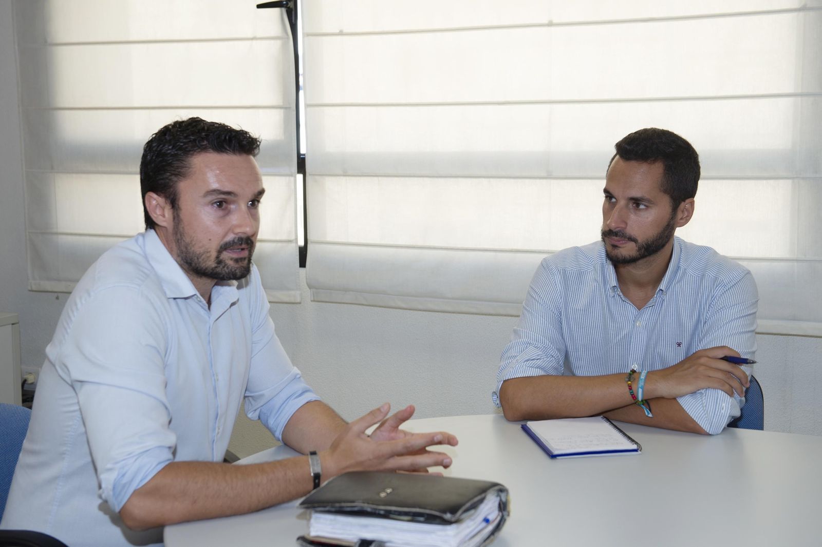 El edil de Movilidad y el diputado de Transición Ecológica, Mario Fernández.