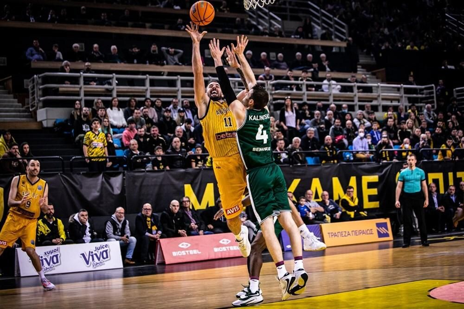 El AEK - Unicaja de la BCL, en fotos