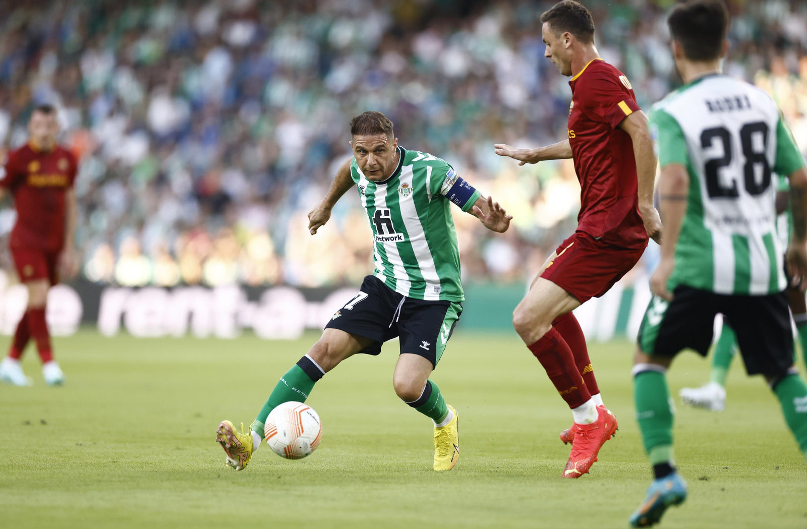 Las imágenes del Betis-Roma