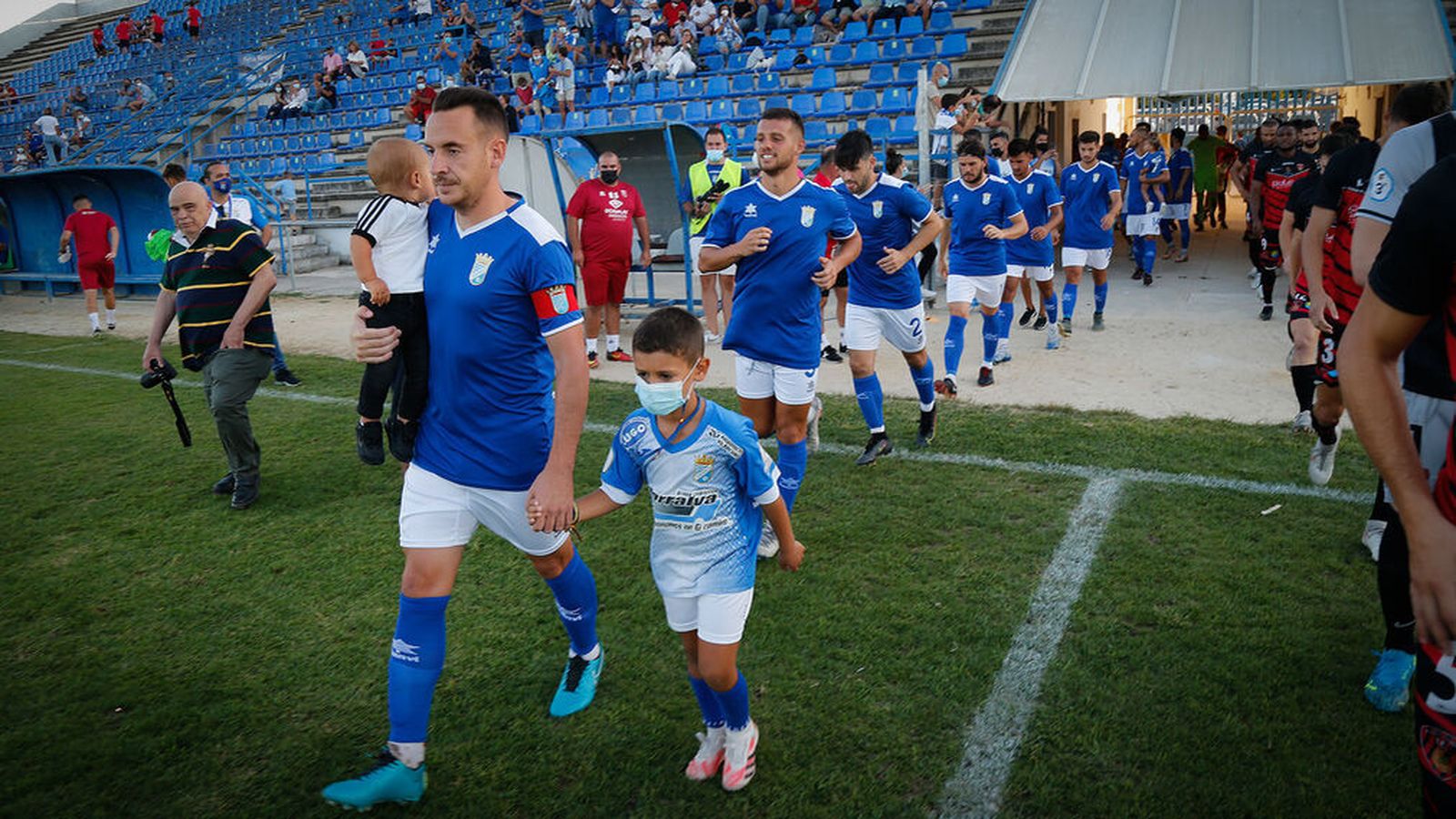 Juanca jugó su último partido ante el Puente Genil en el Pedro Garrido en los cuartos de la Copa RFAF.