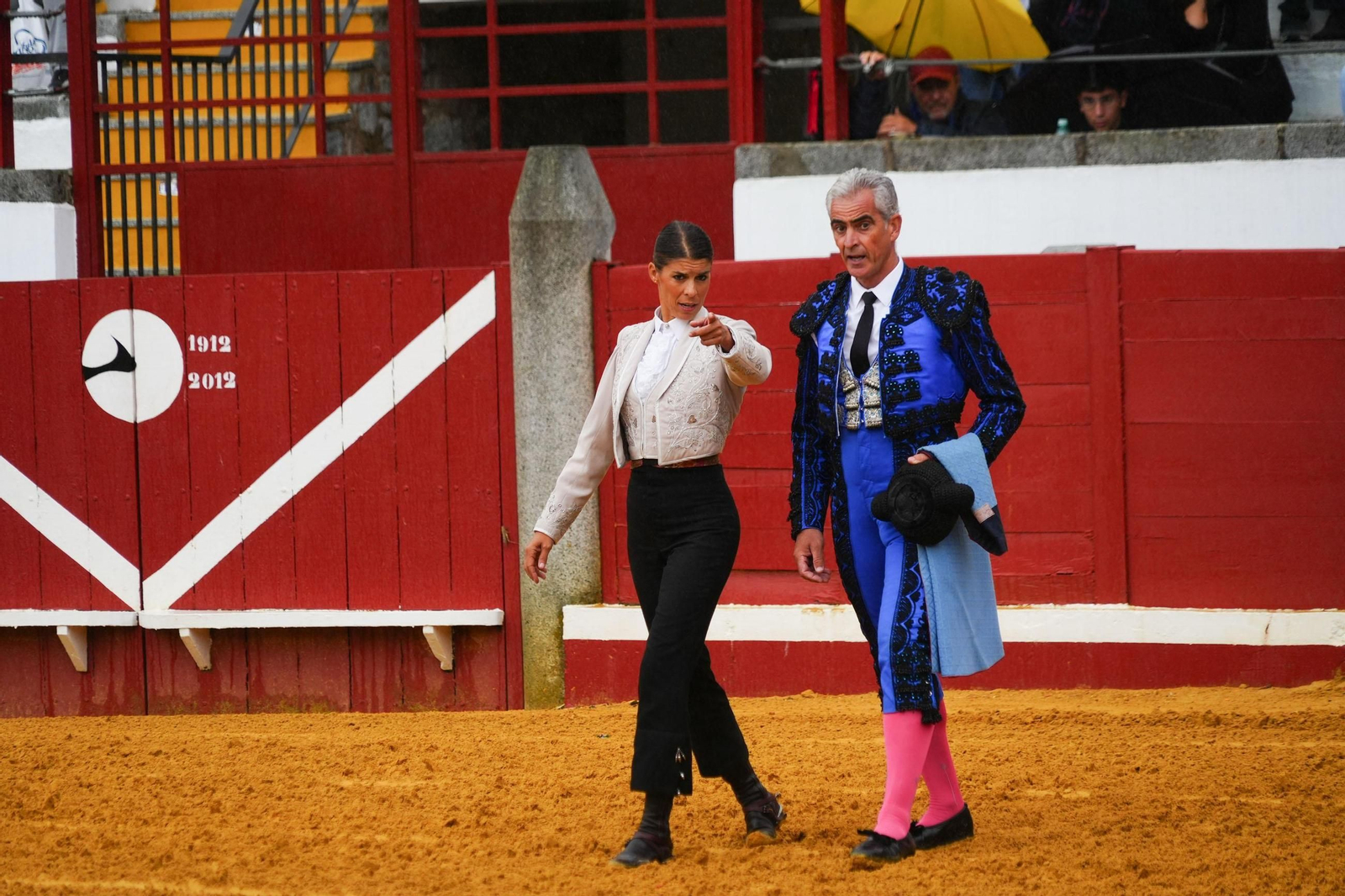 La corrida de rejones de la Feria de Pozoblanco, suspendida por la lluvia