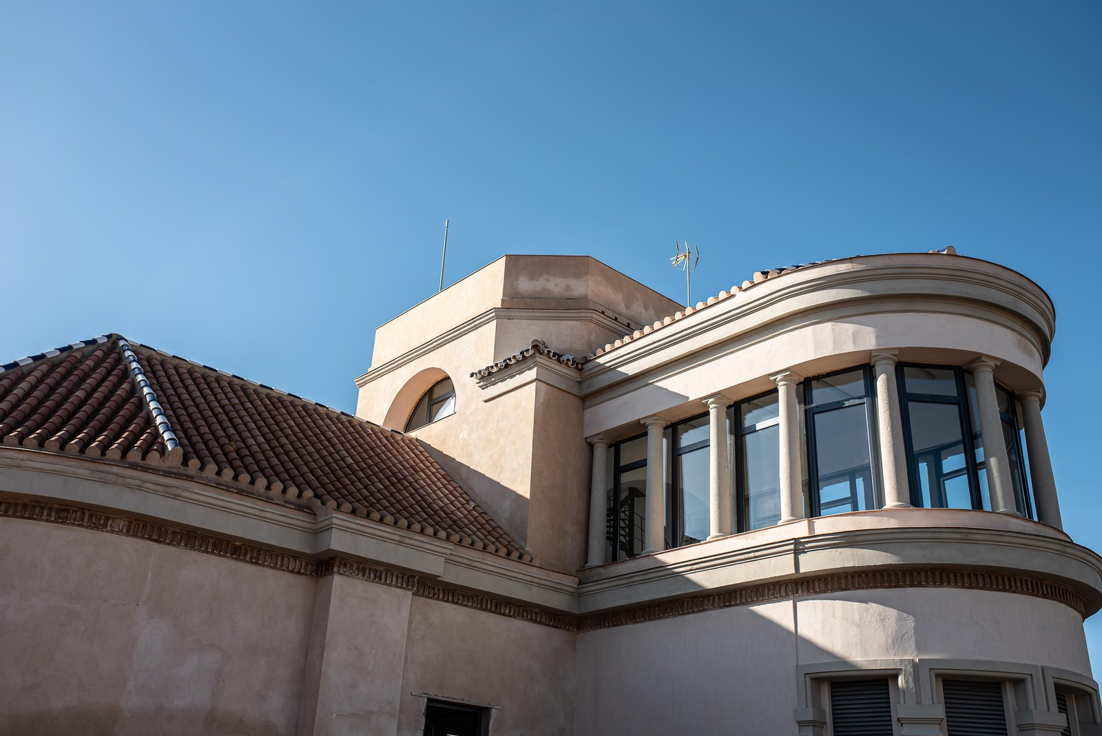 Una visita a las obras del IES La Rábida, en imágenes