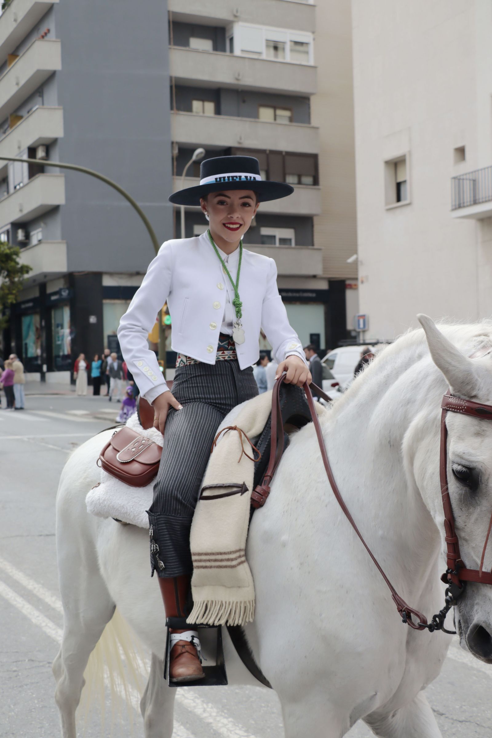 Imágenes de los carros de la Hermandad del Rocío de Huelva